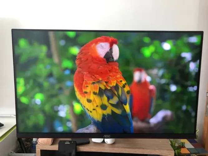 Monitor Gamer AOC 27" Full HD 100Hz 1ms - Perfeito Estado (Com Caixa Original)