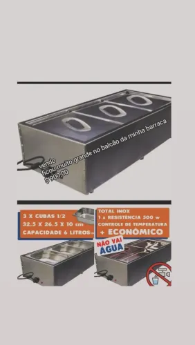 Réchaud 3 cuba