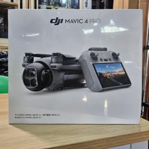 Drone Dji Mavic 4 Pro Combo Fly More Controle com Tela Lacrado com Nota