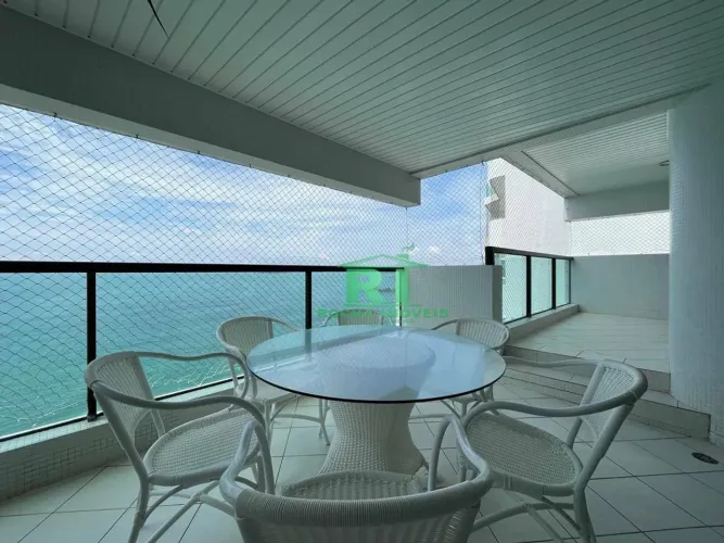 Apartamento frente mar com 3 quartos (3 suítes), 2 vagas e lazer à venda em Pitangueiras,