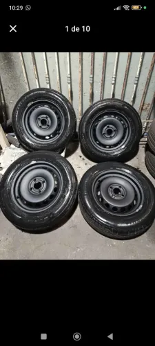 VENDO JOGO DE RODAS ARO 14 GM 