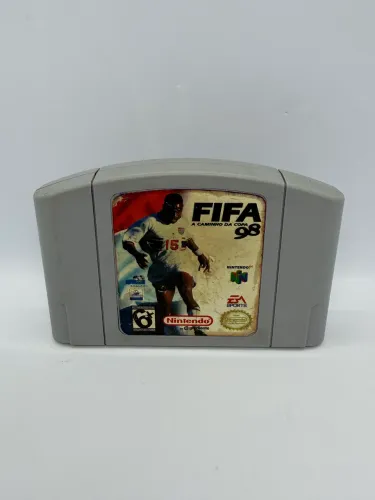 Cartucho Nintendo 64 N64 FIFA 98 A Caminho da Copa Original Gradiente