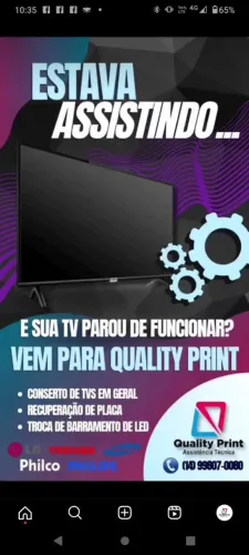 Manutenção em eletrônicos