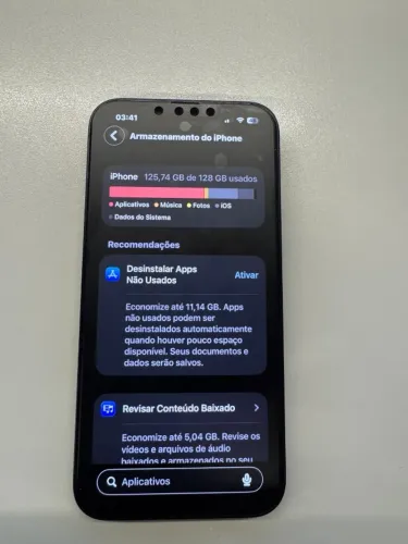 iPhone 13 128GB Midnight (Preto/Azul Escuro) - Excelente Estado