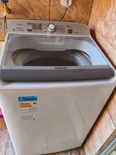 Máquina de Lavar Panasonic 16kg Branca (NA-F160B6W - 110v)