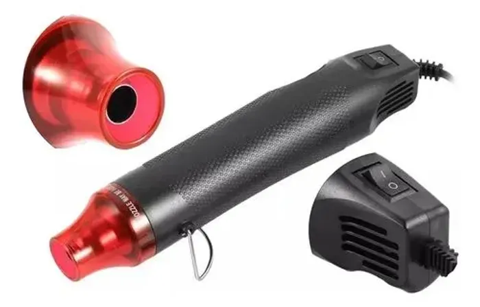 Pistola de ar quente, aquecedor térmico portátil 220v 300w 