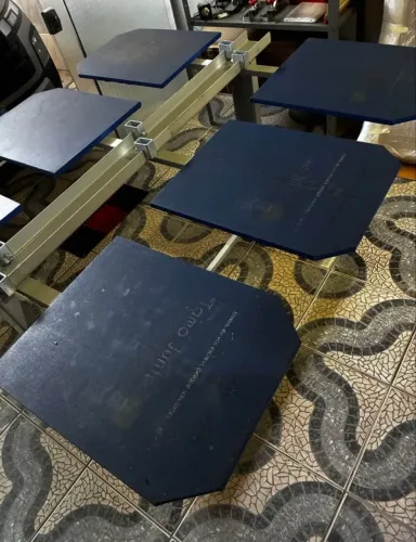 Mesa de serigrafia 6 berços 