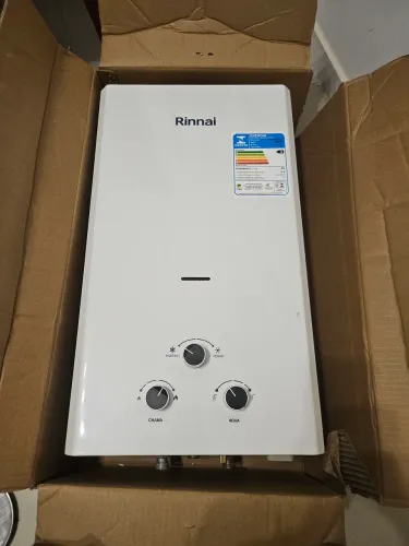 Aquecedor a gás Rinnai 15L GN