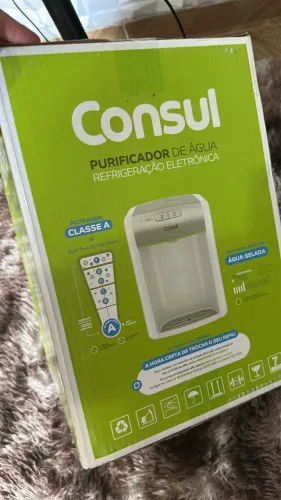 Purificador de Água Refrigerado Consul Branco Bivolt