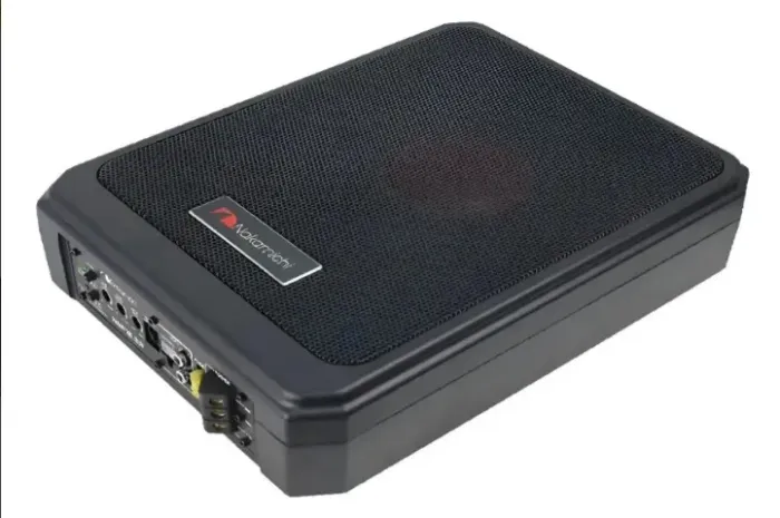 Subwoofer Slim Amplificado Nakamichi 10 pol 150w rms Nbf10.3 A