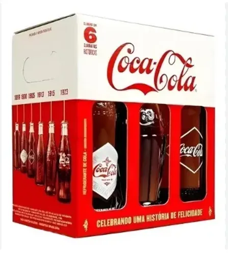 KIT COCA-COLA COLECIONÁVEL HISTÓRICO