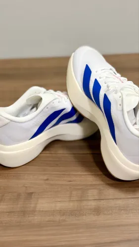 Adidas Adizero branco azul número 35
