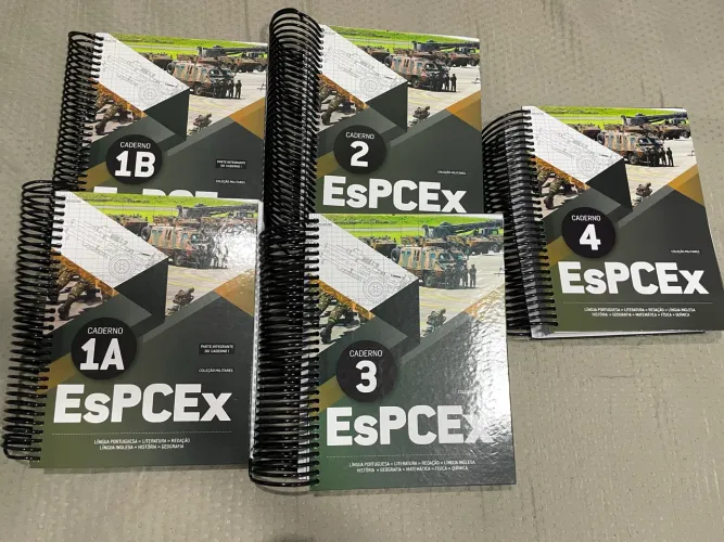Coleção Completa EsPCEx 2026 - Elite Rede de Ensino / Poliedro