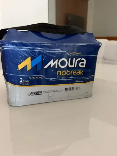 Bateria moura 60ah nobreak zero sem uso
