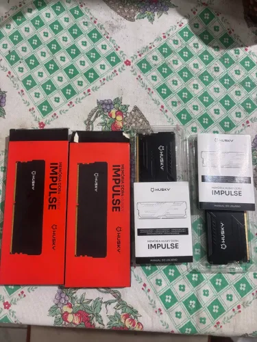 Dois pente memória ram 8 gb 3200 mhz