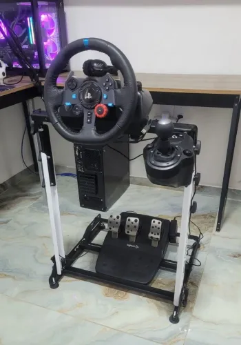 Volante g29 completo com cockpit em perfeito estado todos os itens.