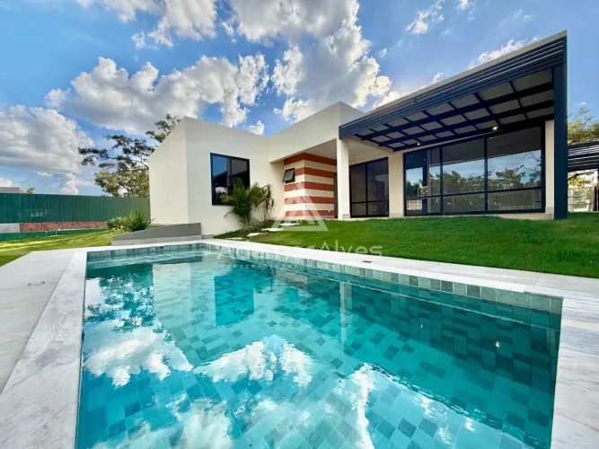 CONDOMINIO ESTÂNCIA QUINTAS DA ALVORADA, JARDIM BOTANICO DF, LAGO SUL, CASA NOVA EM CONDOM