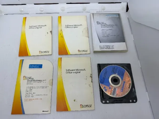 Lote 5 Microsoft Office Small Business Edição 2007 Cds