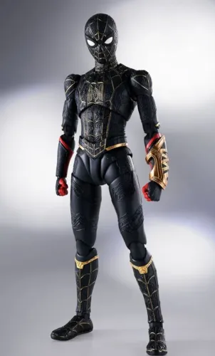 Homem aranha preto e dourado SH figuarts