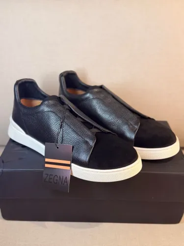 Tênis Zegna triple stitck