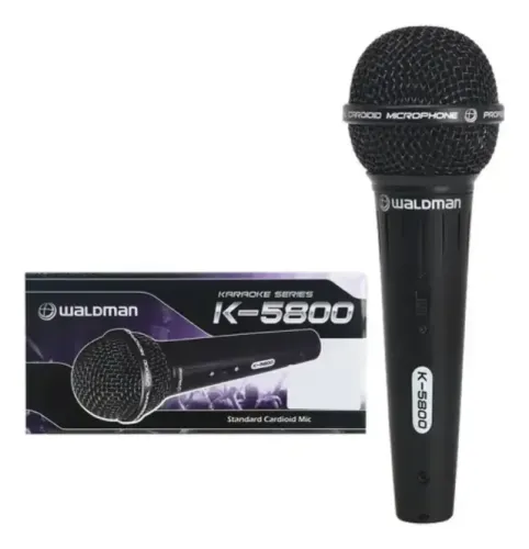 MICROFONE WALDMAN KARAOKÊ K5800