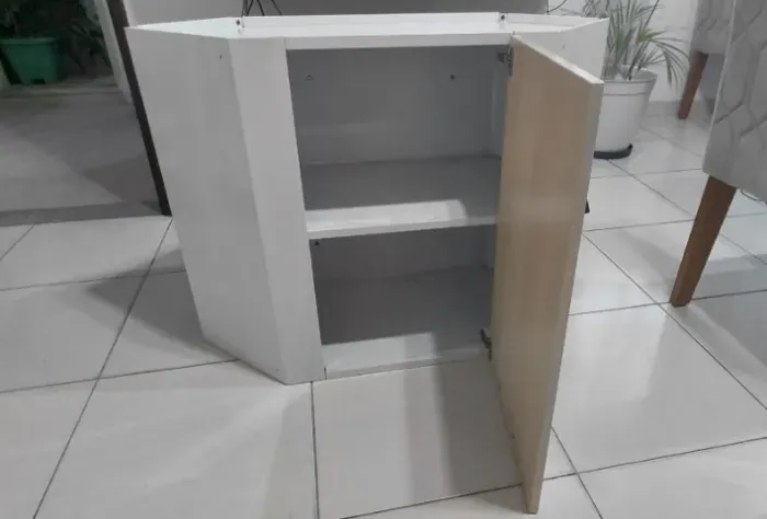 Armario de cozinha de canto aéreo