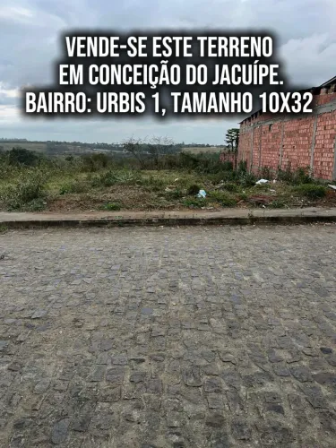 Vende-se este terreno na Urbis 1, ótima localização, próximo ao Centro da cidade. 