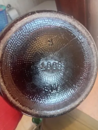 Garrafão ambar 5l vintage e raridade