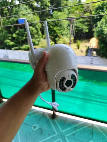 Câmera Wi-fi 360° HD com visão noturna