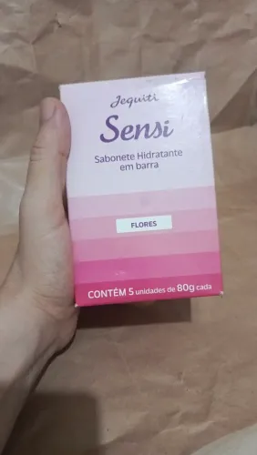 Sabonete hidratante em barra com 5 unid.