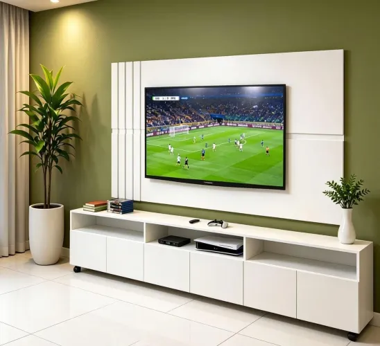 Kit painel e racka até 80 polegadas 
