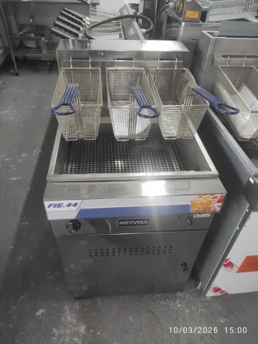 Bh fritadeira industrial alta produção 380v