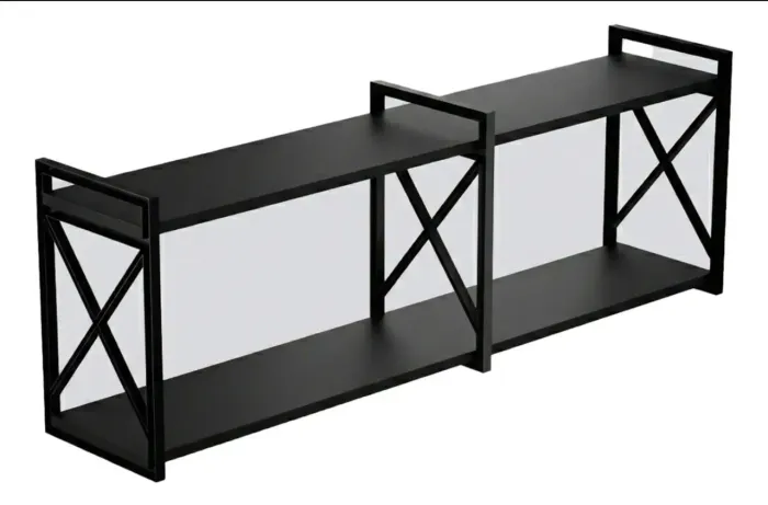 Estante flutuante - 1,80 de cumprimento x 30cm de largura