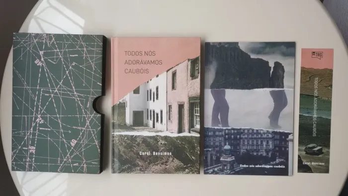 TAG curadoria - Kit completo (luva, livro, revista e marcador de página)