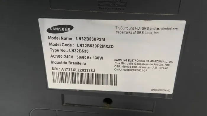 ? TV Samsung 32" Full HD