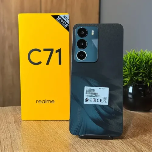 Celular Realme C71 4Ram 128Gb - Novo, Lacrado, AMOLED 90Hz