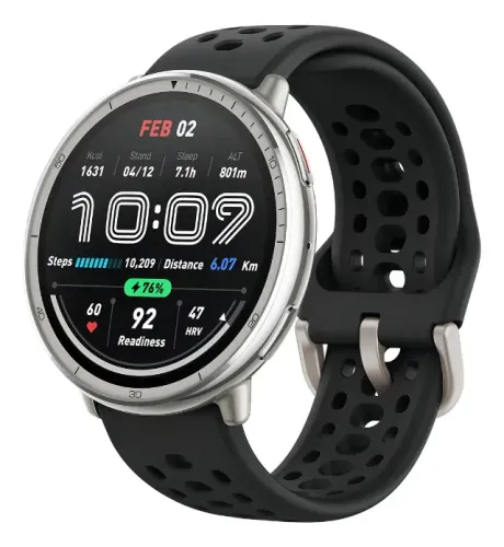 Relógio Amazfit Active 2 Smartwatch Cinza Preto