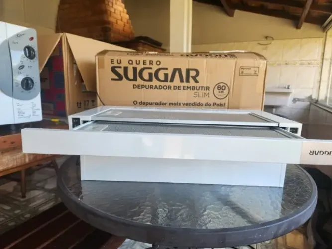 Depurador de ar Slim de Embutir 60 Cm Suggar