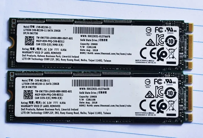 SSD 256gb SATA formato M.2 - 2280