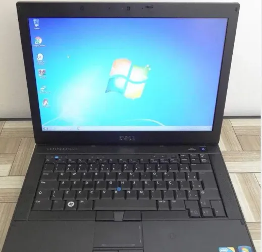 Notebook Dell latitude e6410 com 8gb ram mais SSD de 120gb i7 de 1 geração bateria ruim
