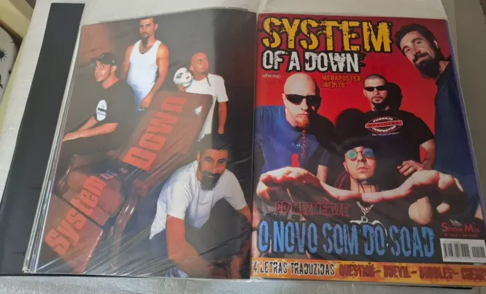 Bandas de Rock [Pasta com Revistas e Posters]
