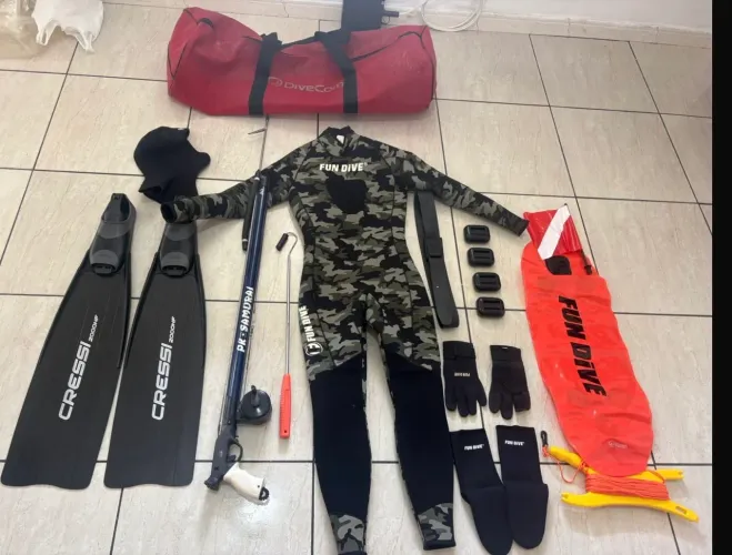 Kit Pesca Submarina Caça Sub