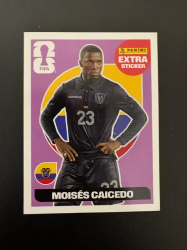Figurinha legend do caicedo roxa 2026