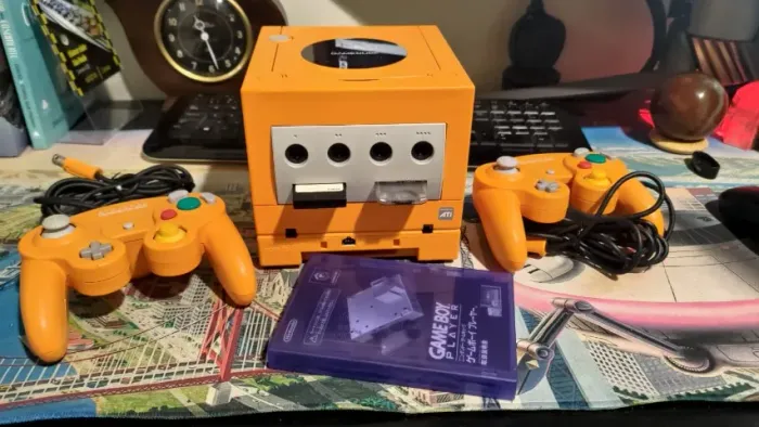 Gamecube Kit Gameboy Player Controle Jogos Original Novo