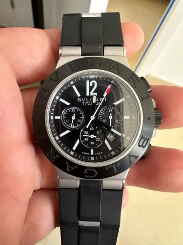Bvlgari titanium máquina miota 