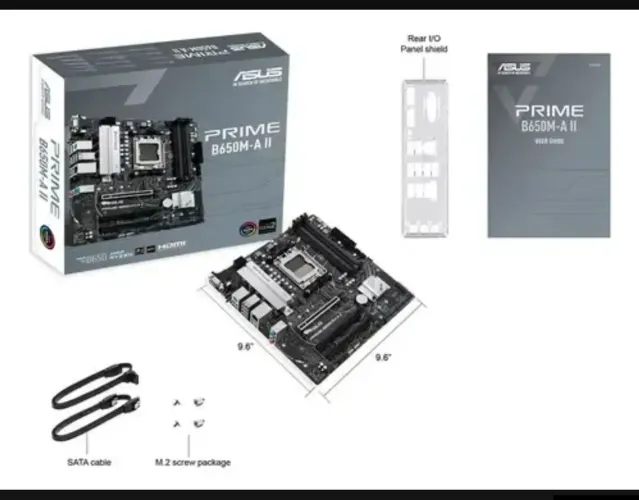 Placa mãe Motherboard Asus Prime b650m A II