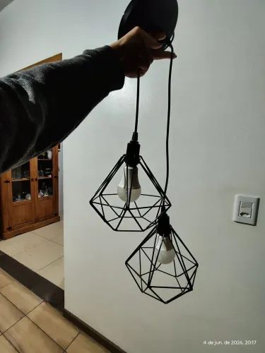 Luminária diamante ?