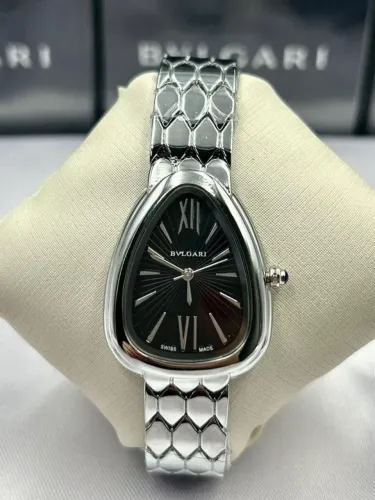 Relógio Feminino Estilo Bvlgari Serpenti
