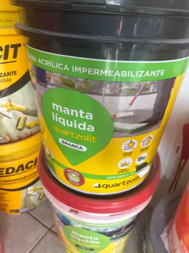 Manta líquida quartzolit latão 18kg