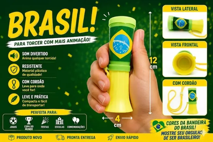 Corneta Torcida para o Brasil